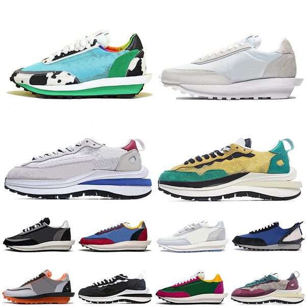 

мода vaporwaffle colulsy dunky daybreak ldv waffle game royal air mens wafens кроссовки белые нейлоновые тренеры спортивные кроссовки