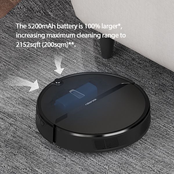 Новое Прибытие Roborock E4 Robot Vacuum Cleaner Sweep и мокрое мочеиспускание приложения Runtime 200mins автоматически заряжается