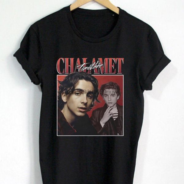 

chalamet timothee футболка новый дизайн известные рубашки логотип мужчин и женщин t размер рубашки тройника s 2xl bg09