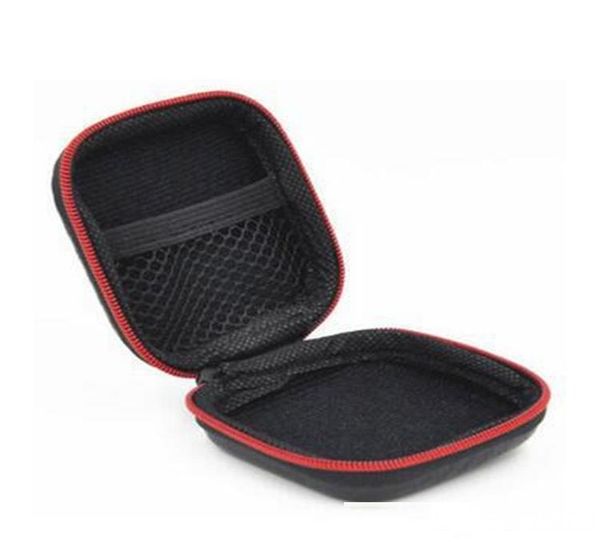 

earphone zipper bag for cable mini box sd card portable coin purse headphone bag carrying pouch pocket case hard holder