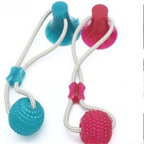 

multifunction pet molar bite toy dogs chewing biting toys cat tooth cleaning sucker ball accessories 10tx h1