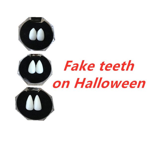 

5 size halloween cosplay party vampire zombie false teeth spoof toy party false teeth fangs makeup ball props party accessories t50027