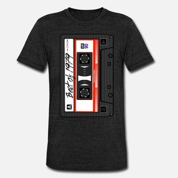 

tape of 1979 forty 40th birthday gift idea t shirt men designer 100% cotton euro size s-3xl trend comfortable summer letters shirt