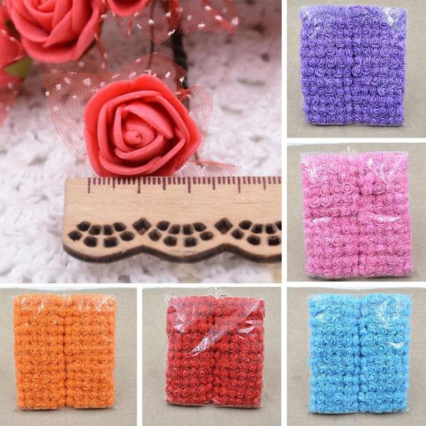 

mini foam rose 72pcs colorfast foam roses artificial flower head wedding bride party home decor
