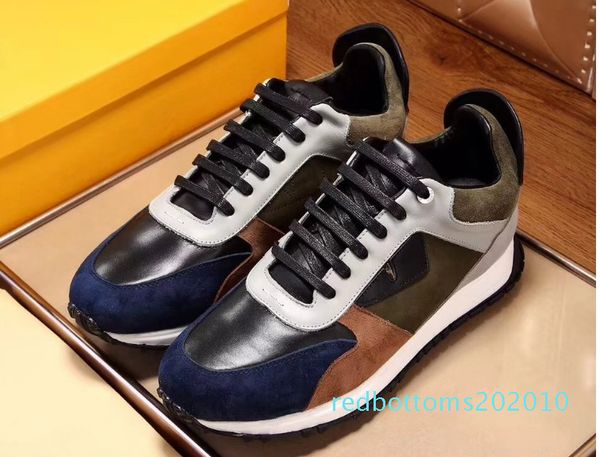 

designer casual shoes real leather mens shoes yellow eyes little monster casual shoes lace-up fashion r10, Black