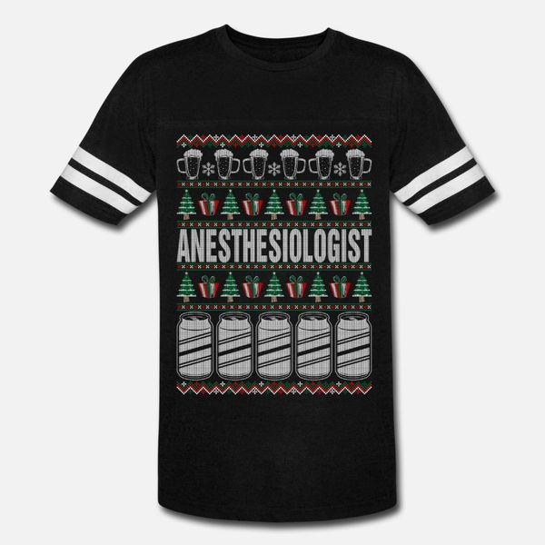 

drinking beer anesthesiologist ugly christmas swea t shirt men printed cotton s-xxxl standard crazy new style summer pattern shirt