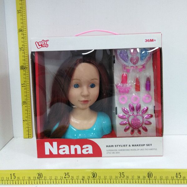 

dolls hair stylish& makeup cosmetics makeup wholesale for girls 3