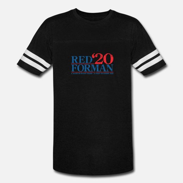 

red forman 2020 t shirt men print tee shirt s-xxxl male anti-wrinkle casual spring slim shirt
