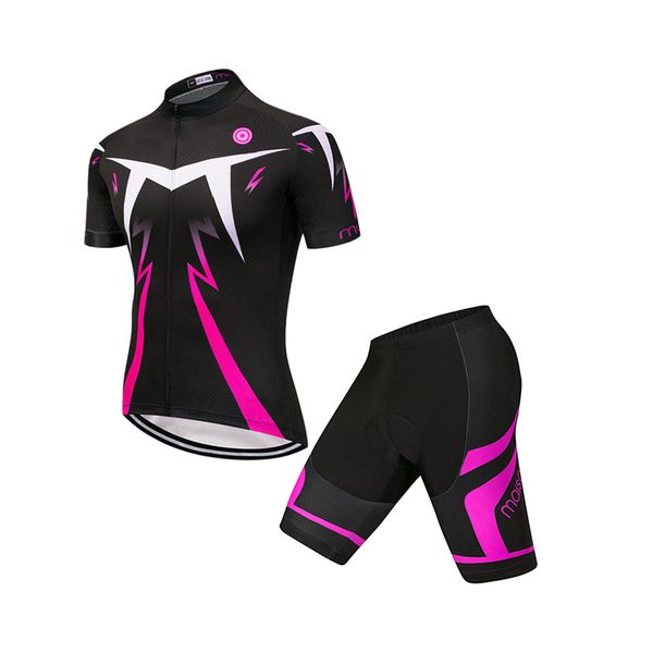 

2020 men/women bike jersey set pro team breathable bike clothing mountain ropa ciclismo bib set shorts, Black;blue