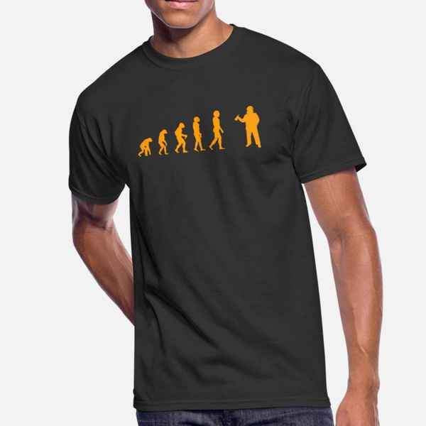 

firefighter evolution yellow t shirt men customize 100% cotton s-3xl pictures gift basic summer natural shirt