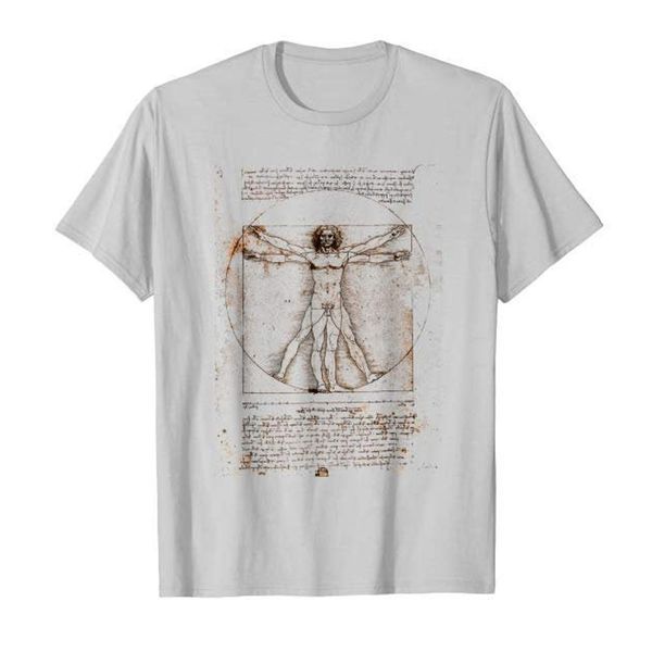 

leonardo da vinci der vitruvian man t shirt