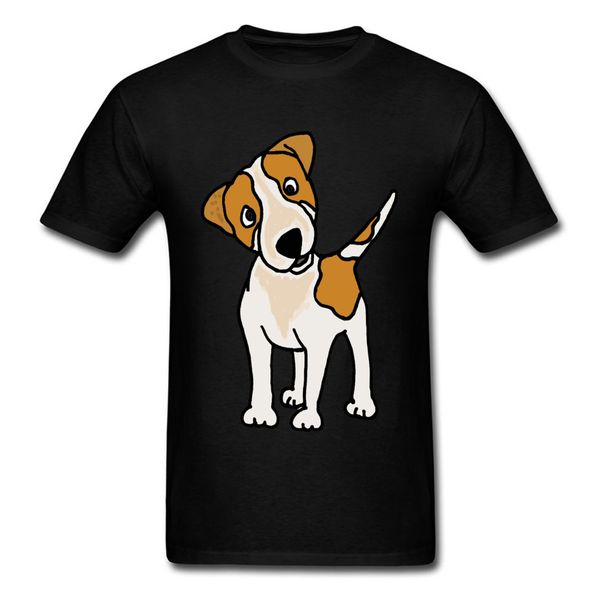 

kawaii animal pet men's t-shirt cool funny puppy jack russell terrier dog tshirt welsh corgi cute student cotton t-shirt