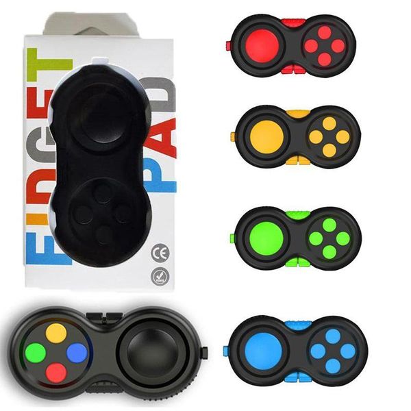 Fidget Pad seconda generazione Fidget Cube mano Shank gioco Controllers Finger giocattoli di decompressione Giocattoli d'ansia