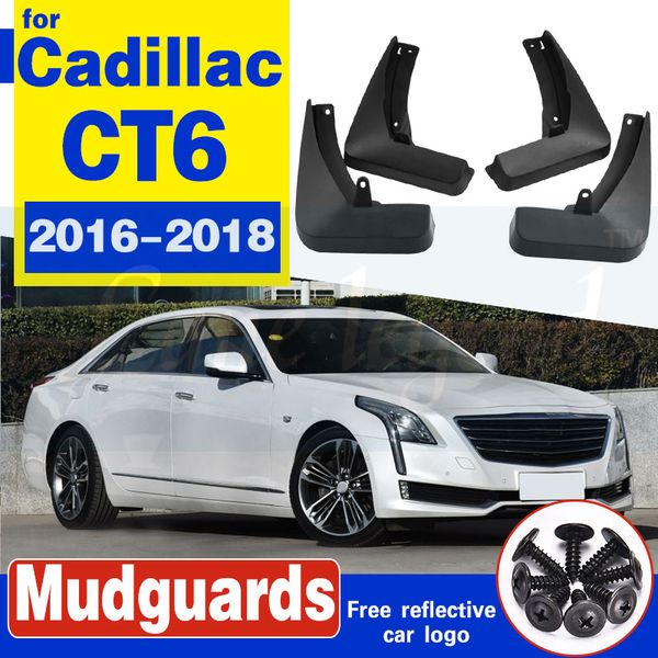 

car mud flaps for cadillac ct6 ct 6 2016 2017 2018 oe fitment mudflaps splash guards mud flap mudguards fender front rear