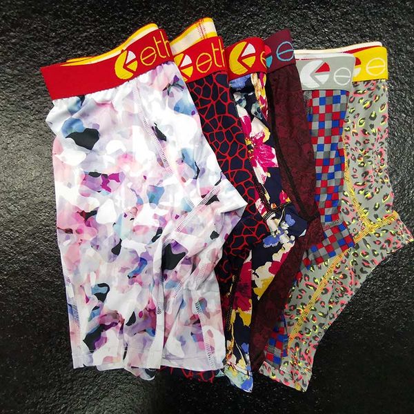 

случайные стили ethika белья мужчины унисекс боксеры спортивного цветочные хипхоп скейтборд уличной моды натяжных леггинсы mix цвет на склад, Black;white