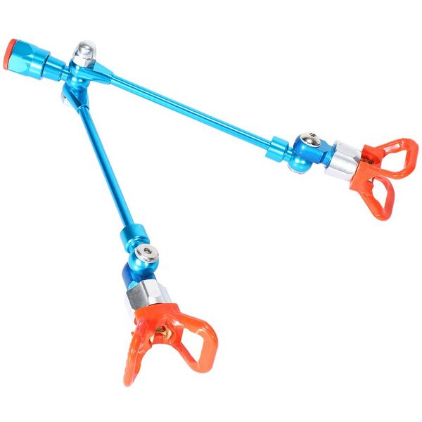 

adjustable accessories rod airbrush powerful extension pole airless paint sprayer spare parts double nozzle guard