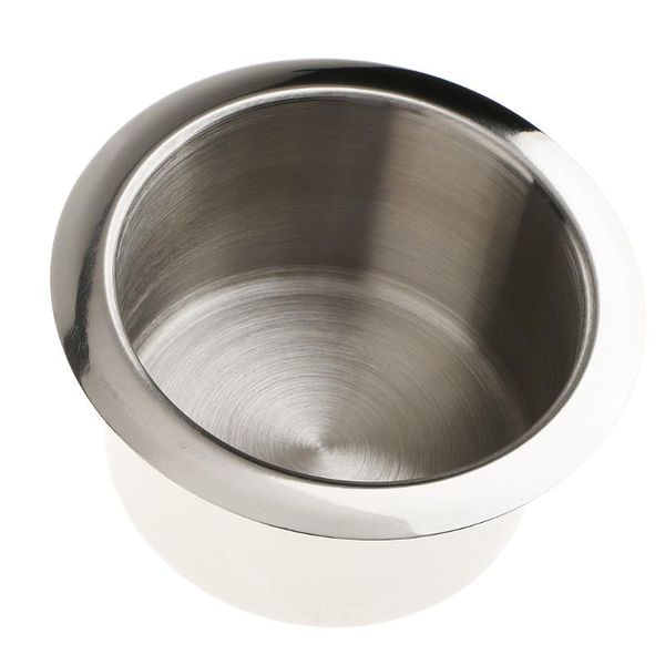 

drink holder stainless steel cup for marine car truck camper rv polished