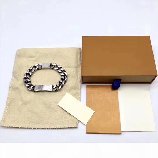 

titanium steel bracelet men and women bracelet chain fashion personality hip-hop bracelet supply, White