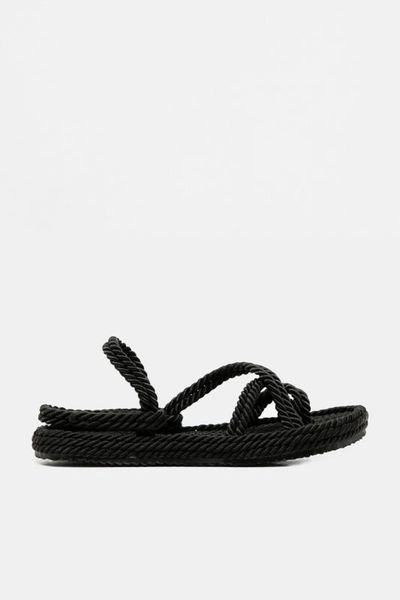 

koton women black slippers 0 yak20100