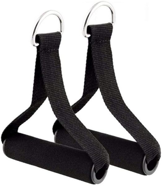 

resistance bands exercise handle d-ring pull tube foam padded fitness for & tubes