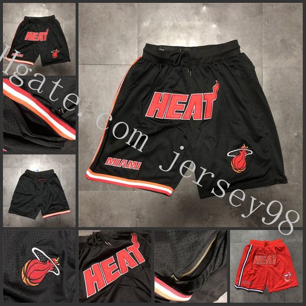 

майами высокая температура мужчины just don мужчины баскетбол шорты, Black