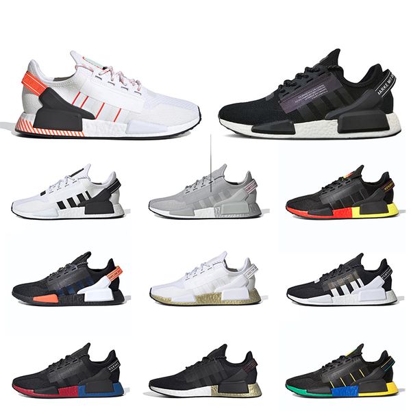 

nmd r1 v2 mens trainers running shoes munich mexico city og classic aqua tones men women sports sneakers size 36-45 wholesale