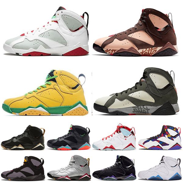 

jumpman 7 7s mens hare oregon ducks basketball shoes 7s men trainers sports sneakers big size eur 46
