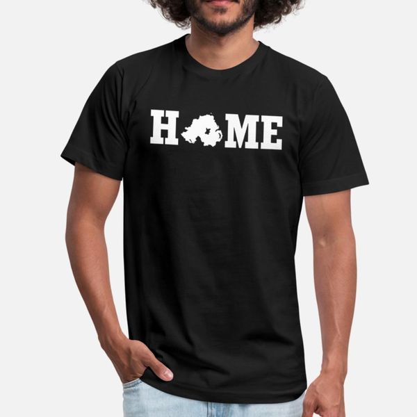

northern ireland home t shirt men designing cotton size s-3xl original cute funny spring pattern shirt