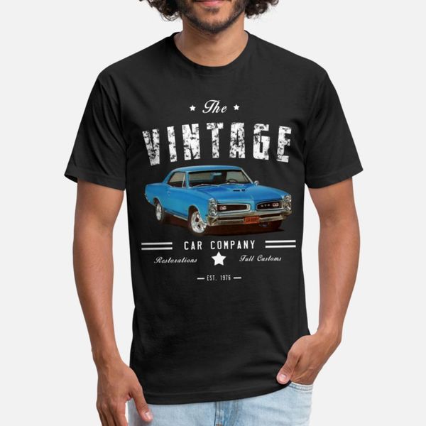 

vintage car company inverted t shirt men printed short sleeve round neck pictures graphic new fashion summer leisure shirt