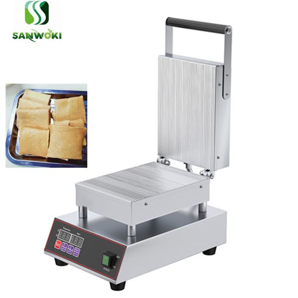 

electric ice cream cone maker digital crispy egg biscuit roll baking machine non-stick crispy machine egg omelet making
