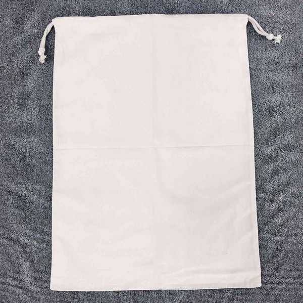 

2020 christmas santa bag heavy blank white xmas gift bag santa sacks for christmas decoration