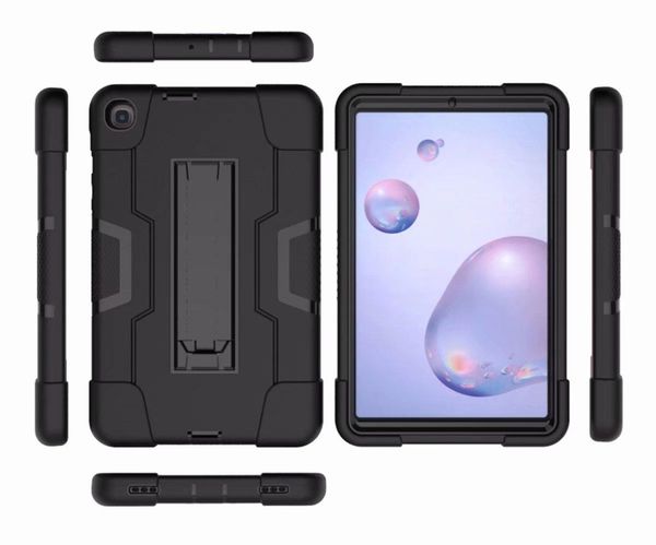 

cgjxsb type heavy duty shockproof kickstand hybrid robot case cover for ipad mini 1 2 3 4 5 tab a 8 .0 t387 p200 p205 t290 t295 t307 100pcs