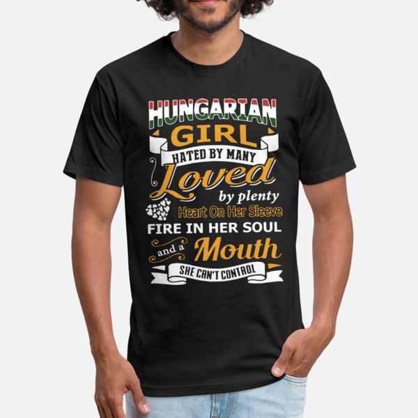 

hungarian girl loved by plenty heart on her sleeve t shirt men design tee shirt euro size s-3xl slim sunlight new style spring outfit shirt