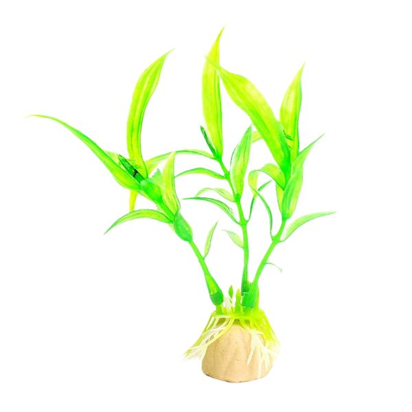 

10pcs artificial aquarium plants water grass home fish tank decorations small