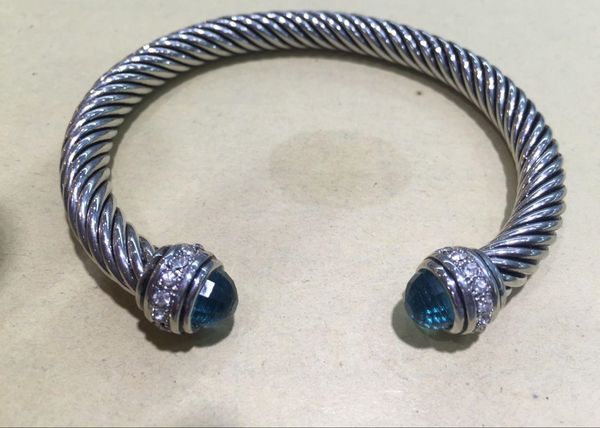 

new women s classic silver bracelets unique design bangle punk personality wristband rhinestone open bracelet with82, Black