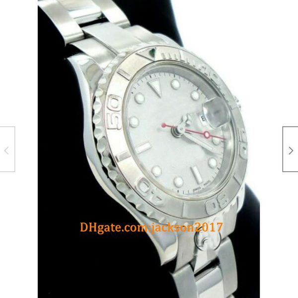 

20 style christmas gift watches ladys 169622 platinum bezel perpetual watch 29mm, Slivery;brown