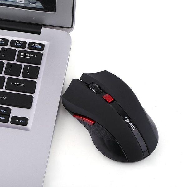 

cgjxshxsj x50 2 .4g wireless gaming mouse mice adjustable 2400 dpi with 6 buttons ergonomic optical office lappc notebook computer