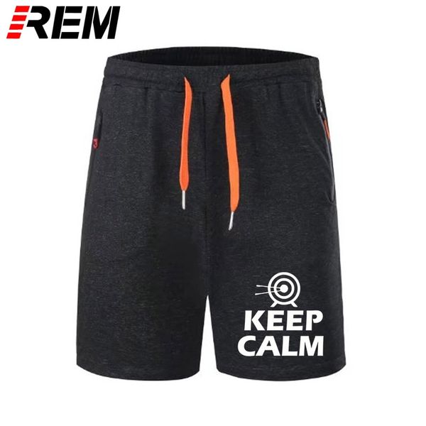 

buy mens shirt keep calm shoot arrows archery sportser designer mens summer men's clothes panties short pants