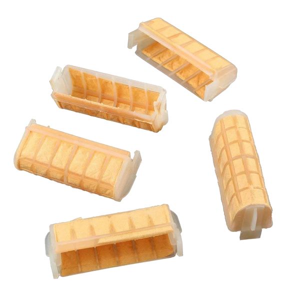 

pack of 5 air filter replacement fit for stihl 023 025 250 230 210 ms250 ms230 ms210 chainsaw, yellow