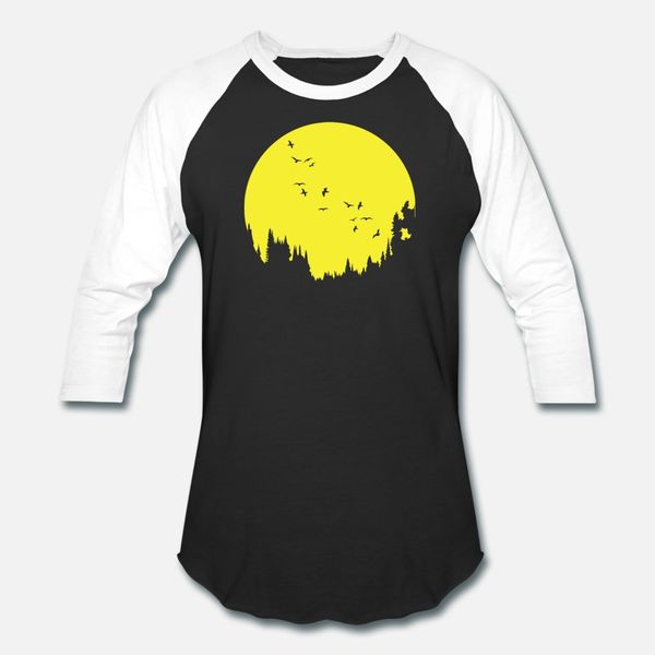 

moon reflection t shirt men customized short sleeve round collar letter fit new style spring autumn outfit shirt