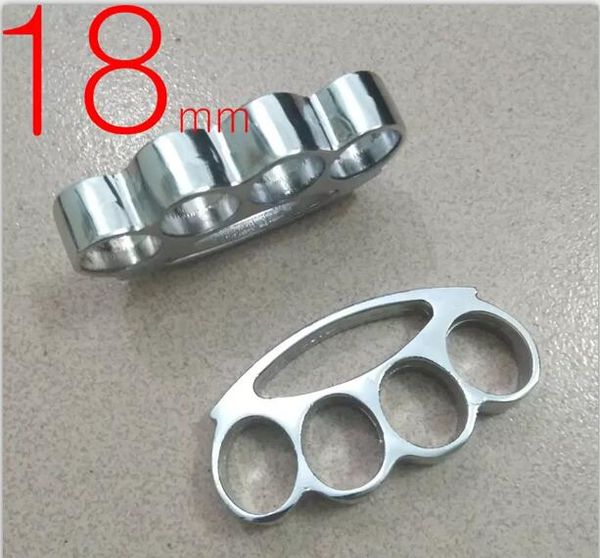 

new thick steel brass knuckles duster buckle brass knuckle dusters charm pendants drop shipping, Slivery;golden
