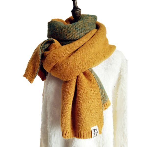 

brand new double-sided pineapple scarves women imitation cashmere wool thicken long scarf and wraps female winter fashion wraps, Blue;gray