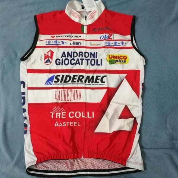 

pro team androni giocattoli cycling windvest cycling wind ser vest wind proof summer windproof gilet quick-dry ropa ciclismo, Black