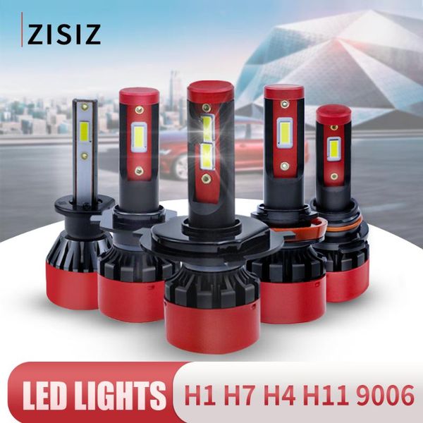 

2pcs h4 h7 led car headlight h1 h8 h9 h11 4 3 9006 9005 h10 96w 9600lm 6000k accessories 12v car light auto fog lamp