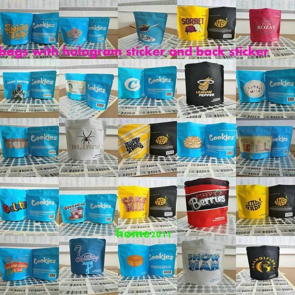 

and heatseal ziplock smellproof resealable online snowman with shopping stickers holographic mylar bags bags pack 3.5g cookies 25 sxuqm