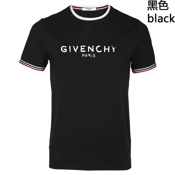 

2019 summer t shirt for men with branded letters crop r shirts luxury short sleeve tshirt brand mens clothing tee s-xl#689, White;black