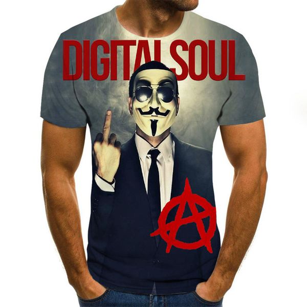 

joker face male clown homme 3d print shirts anime aesthetic funny men clothing