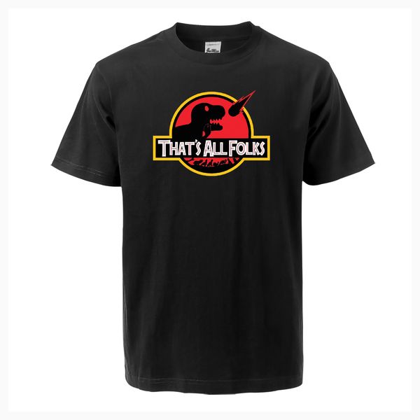 

thats all folks mekazoo funny men t shirt 2019 new summer fashion casual round neck short sleeve shirt loose fit men streetwear