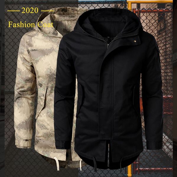 

mjartoria new soft shell camouflage jackets men hooded waterproof tactical jacket winter warm army outerwear coat 2020, Tan;black
