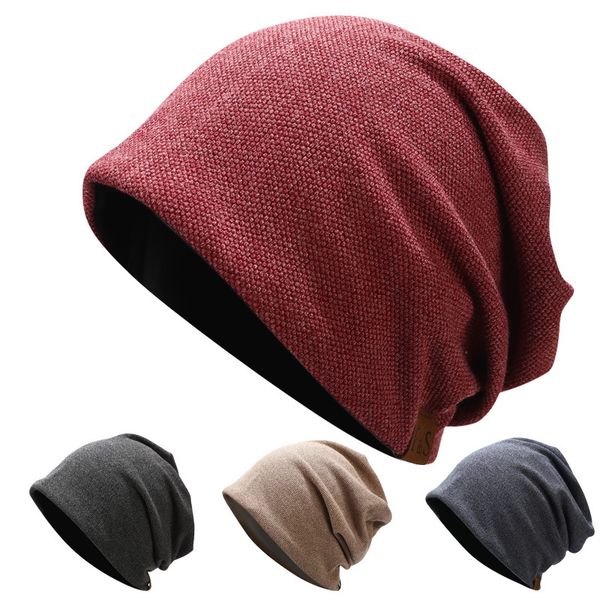 

2020 new autumn and winter women hats new solid color corn caps for men and women outdoor warm earmuffs caps skullies & beanies, Blue;gray